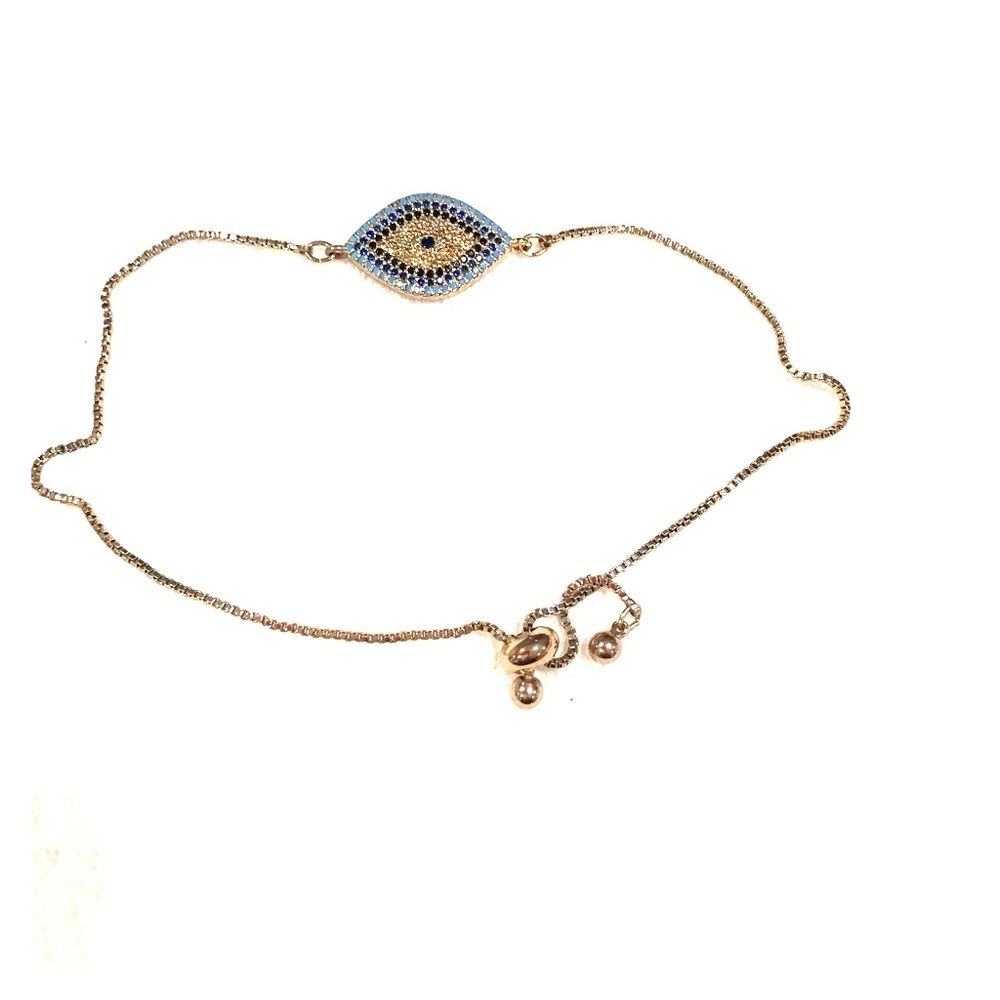 Sold: Evil eye adjustable bracelet